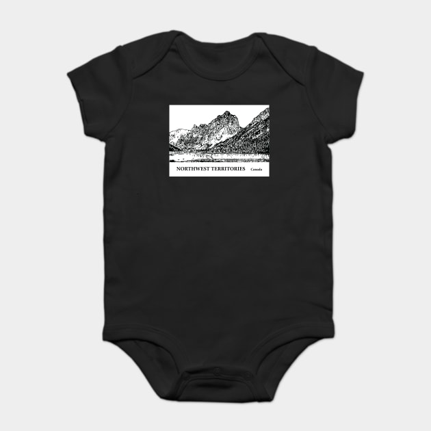 Northwest Territories Canada Baby Bodysuit by Lakeric